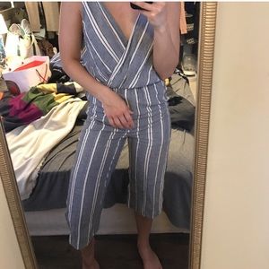 Striped Jumpsuit